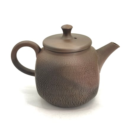 甚秋  伊藤成二  Jinshu  Seiji Ito  嵐絞り 後手茶壺　ST1129