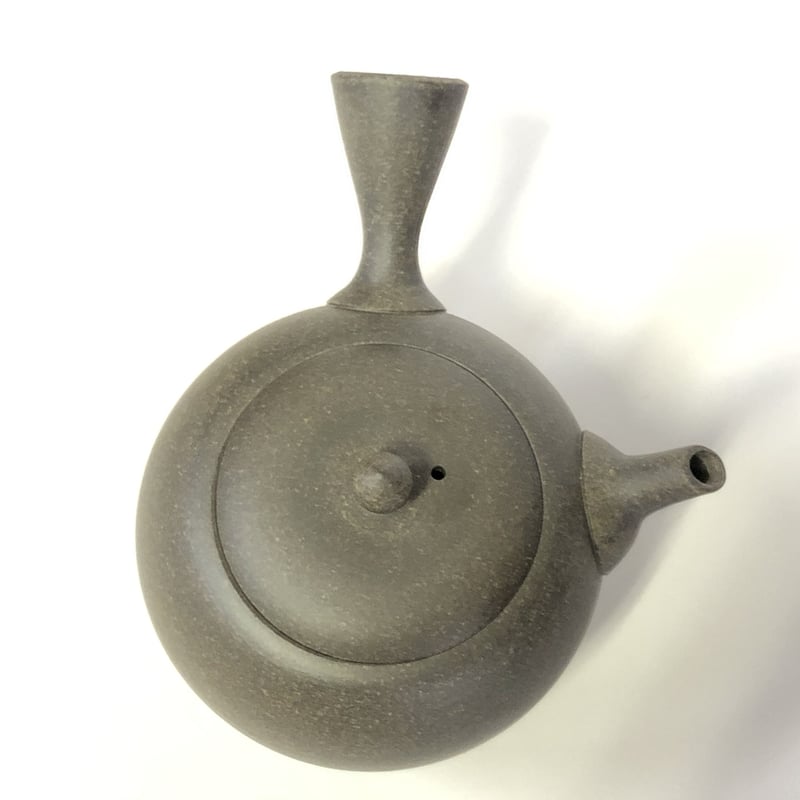 水野博司 Hiroshi Mizuno 焼き締め 丸型 急須 ST0088 | TOKONAM