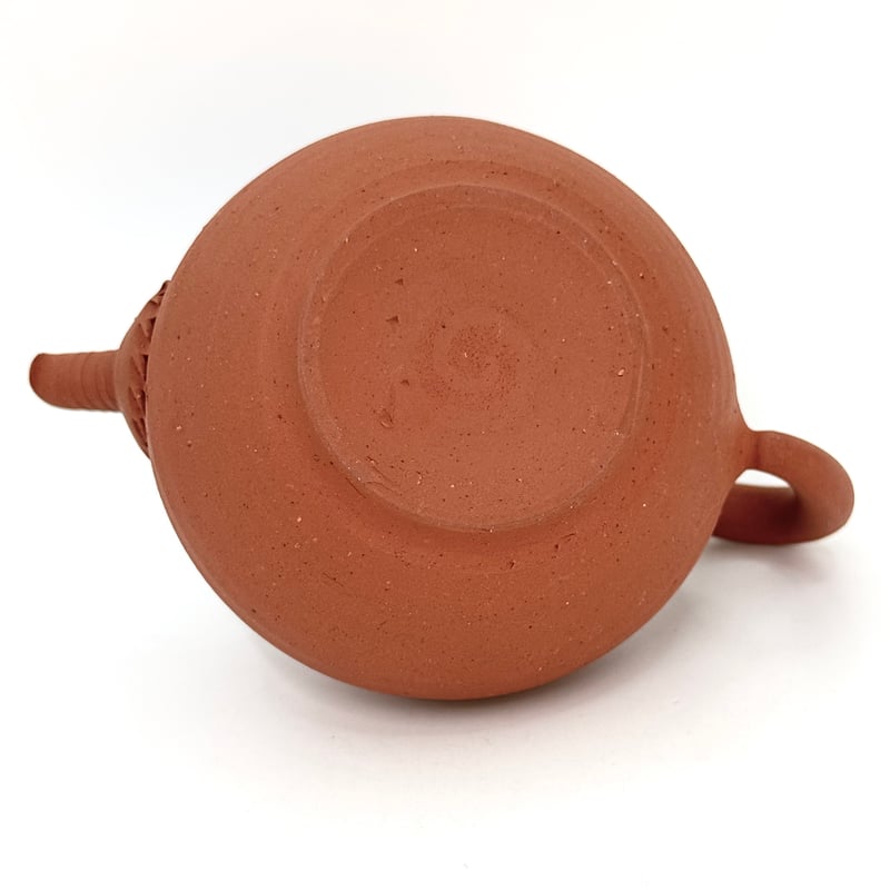 山田想 So Yamada 朱泥 後手急須 木箱入 ST1016 | TOKONAME