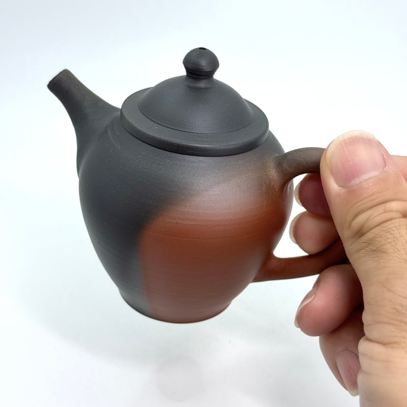 北條 Hokujo 朱泥窯変 茶注 ST0876 | TOKONAME ISOBE by 磯部