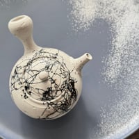 吉川雪月 Setsugetsu Yoshikawa 白泥梨皮青藻掛茶注　ST0786