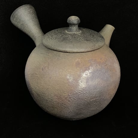 千葉光広 Mitsuhiro Chiba 焼き締め ノタ打ち窯変 急須　ST0194