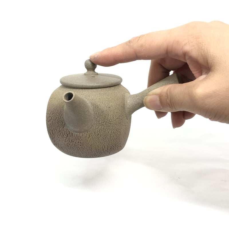 甚秋 伊藤成二 Jinshu Seiji Ito 火窯変 四角 嵐絞り紋 急須 ST 甚秋 伊藤成二 Jinshu Seiji Ito 火窯変 四角 嵐絞り紋 急須 ST