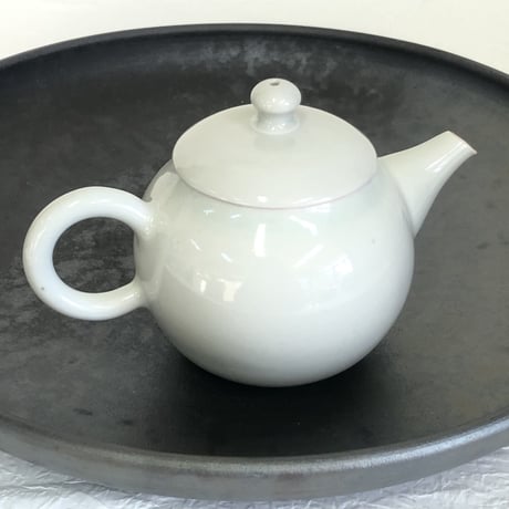 千葉光広 Mitsuhiro Chiba 透明釉 印籠蓋 後手急須　ST0142