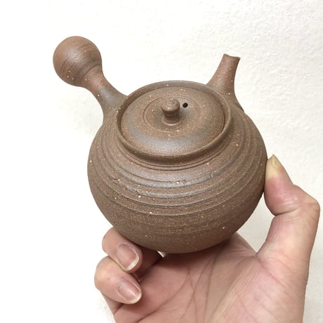 北條 Hokujo 焼き締め 南蛮 茶注　ST0586