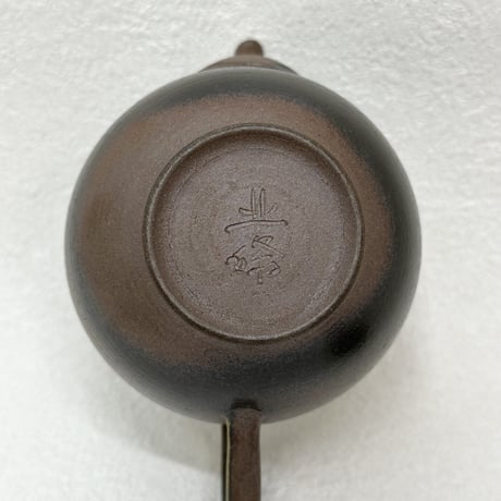 北條 Hokujo 黒窯変 茶注　ST0587