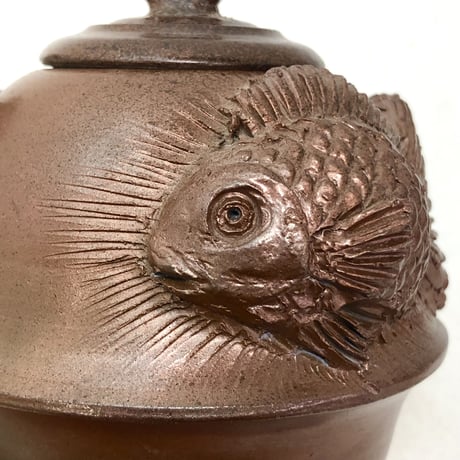 小西洋平 Yohei Konishi 薪窯 鯛 茶注　ST0579