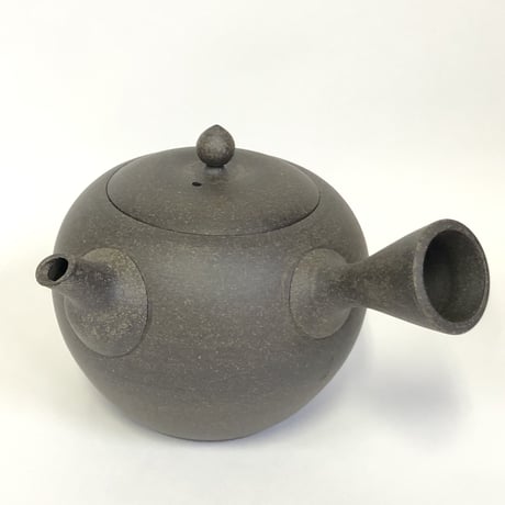 水野博司 Hiroshi Mizuno 焼き締め 丸型 急須　ST0088