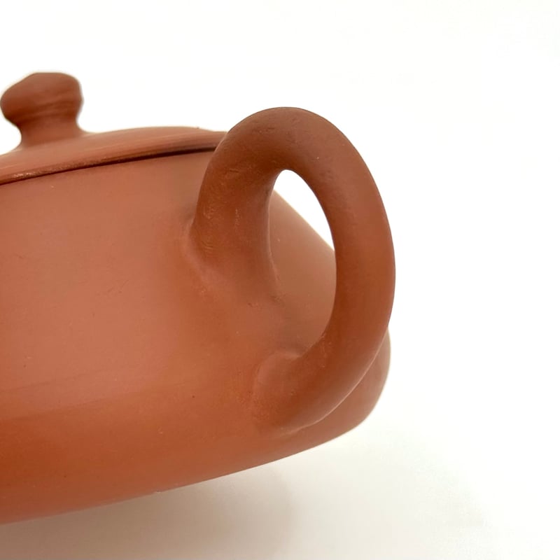 山田陶山 Tozan Yamada 朱泥 後手茶注 ST0964 | TOKONAME ISO