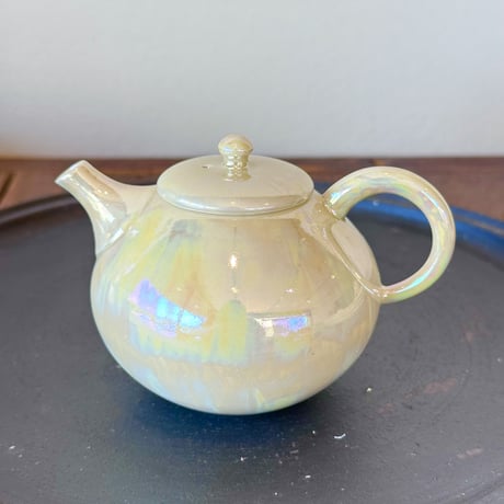 都築豊 Yutaka Tsuzuki 艶急須 後手 黄玉（トパーズ）ST0594
