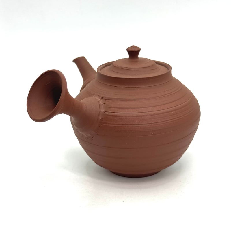 中川貴了 Takanori Nakagawa 本朱泥 急須 ST0887 | TOKONAME