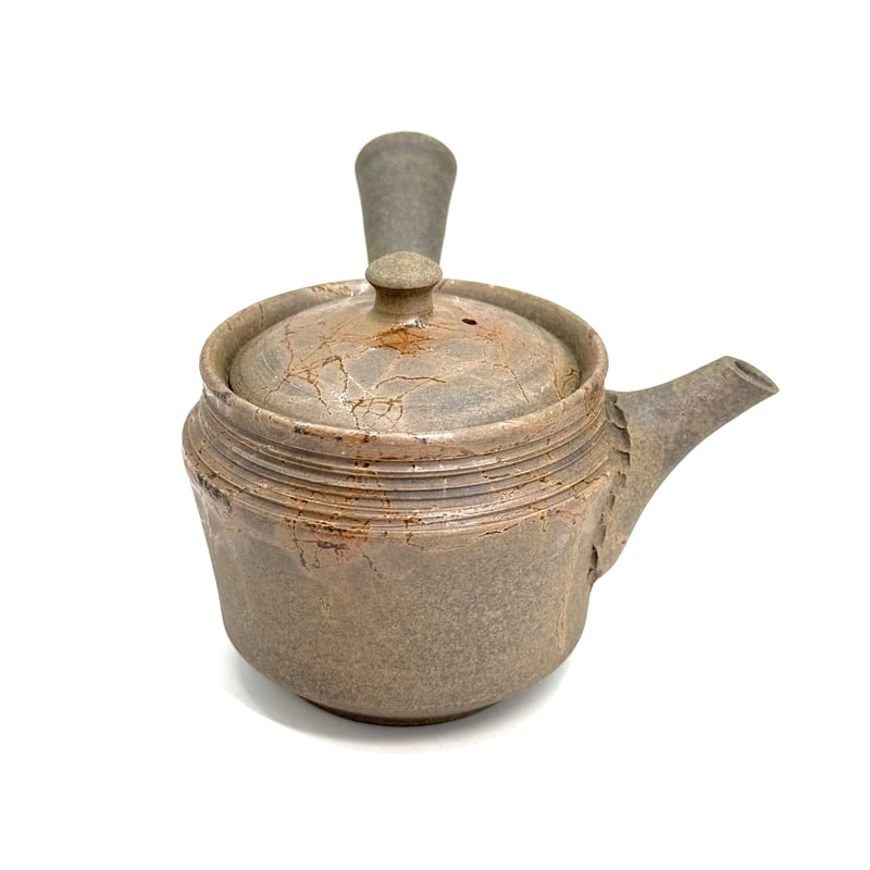 谷川仁 Hitoshi Tanikawa 炭化藻掛け 茶注 ST1005 | TOKONAME