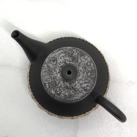 鯉江廣 Hiroshi Koie  金彩 茶銚 木箱入　ST0439