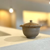 谷川仁 Hitoshi Tanikawa 炭化藻掛け  絞り出し　ST0624