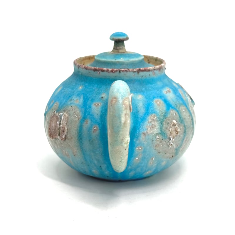 山田想 So Yamada 青 後手急須 木箱入 ST0971 | TOKONAME I