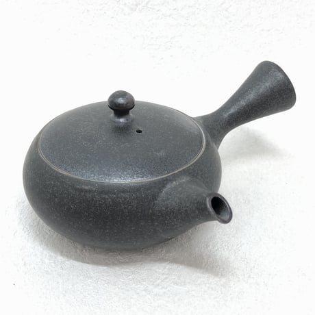 千葉光広 Mitsuhiro Chiba 黒  平丸急須　ST0466