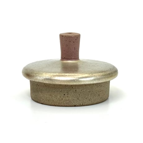 甚秋  伊藤成二  Jinshu  Seiji Ito  桜色 銀蓋 後手急須 　ST0726