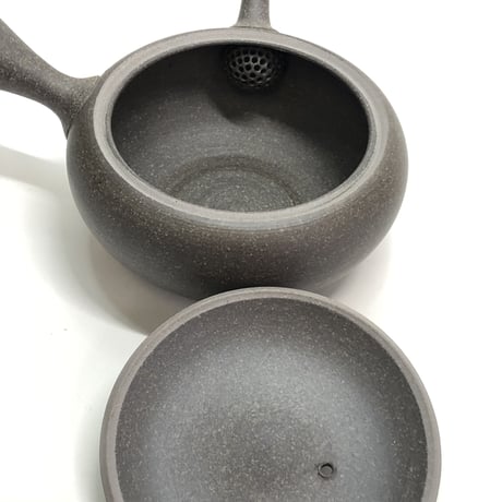 水野博司 Hiroshi Mizuno 焼き締め 極小平丸急須　ST0172