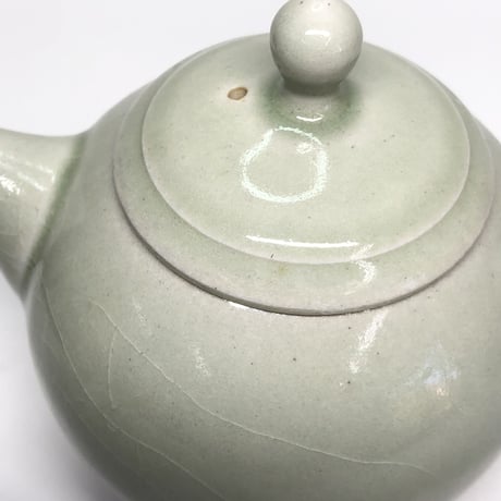 千葉光広 Mitsuhiro Chiba 灰釉 印籠蓋 後手急須　ST0123