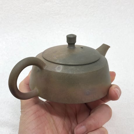 千葉光広 Mitsuhiro Chiba 窯変 筒型 後手急須　ST0452
