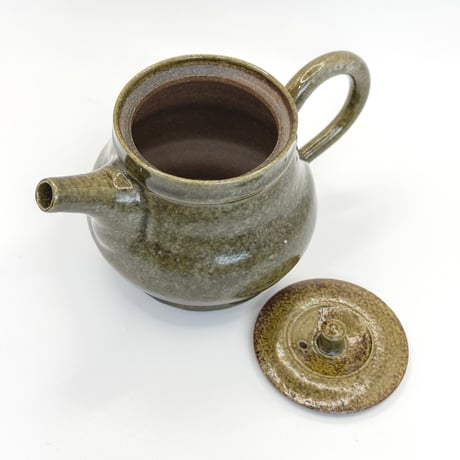 小北條 Kohokujo 灰釉 急須 　ST0849