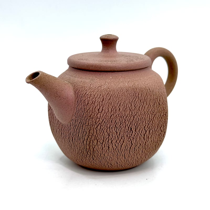 甚秋 伊藤成二 Jinshu Seiji Ito 嵐絞り茶壺 ST0892 | TOK