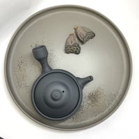 伊藤雅風 Gafu Ito 黒泥 マット 筋挽き 急須　ST0100