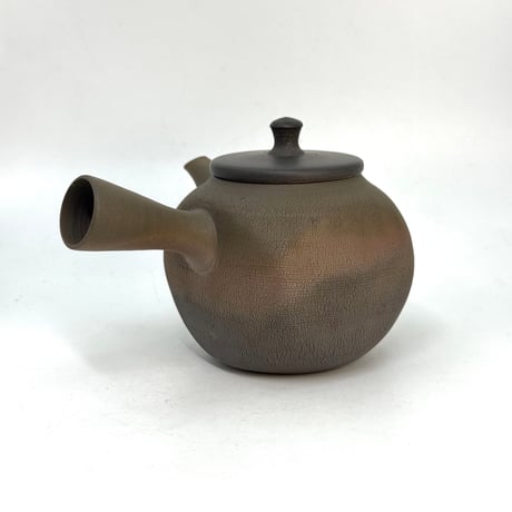 甚秋  伊藤成二  Jinshu  Seiji Ito  嵐絞り茶壺　ST1089
