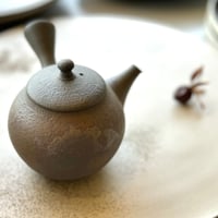 千葉光広 Mitsuhiro Chiba 焼き締め ノタ打ち窯変 急須　ST0194
