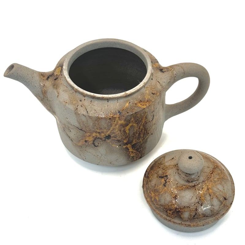 タナカシゲオ　伊羅保急須　箱無し 土器急須/タナカシゲオ - 櫻茶屋オンラインショップ