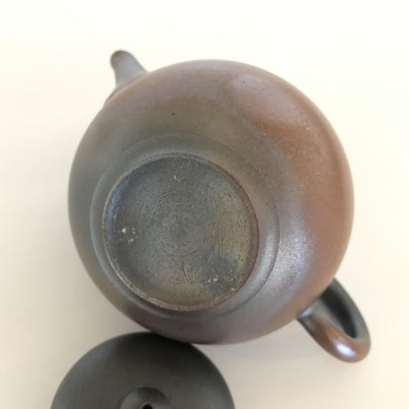 千葉光広 Mitsuhiro Chiba 窯変 印籠蓋 後手急須　ST0003