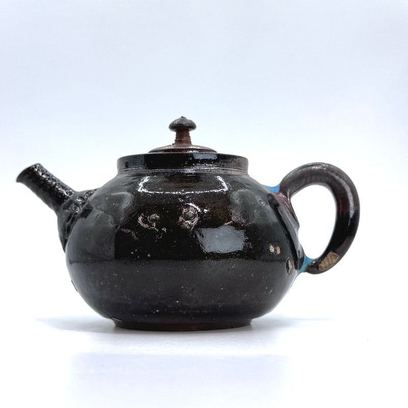 山田想 So Yamada 常滑後手急須 木箱入 ST0937 | TOKONAME I