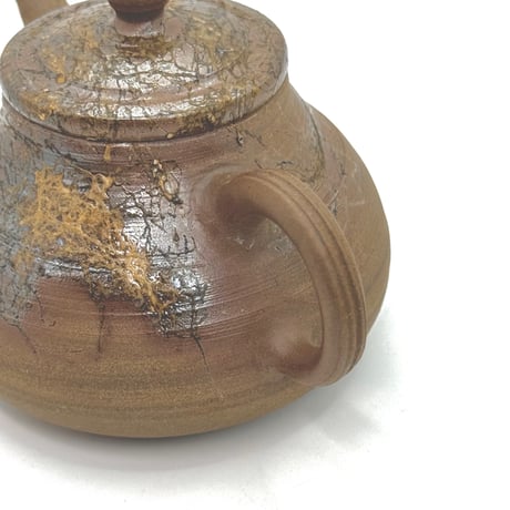 村越風月 Fugetsu Murakoshi 藻掛け茶銚 木箱入　ST0855