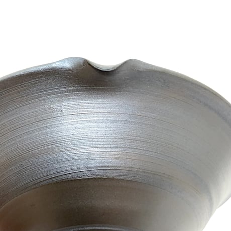 伊藤雅風 Gafu Ito 黒泥 打出紋 絞り出し　ST0260