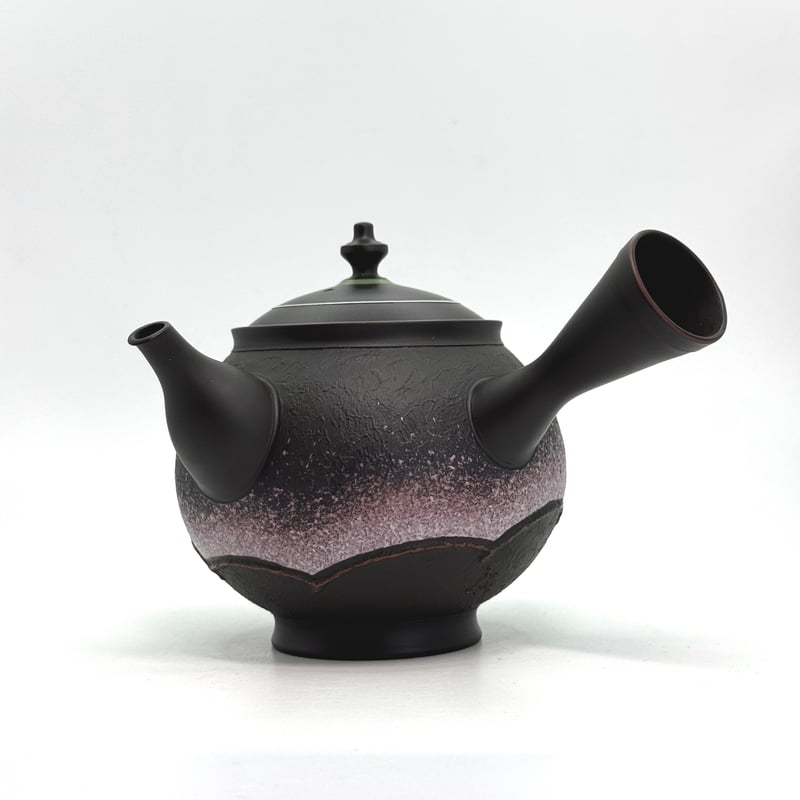鯉江廣 Hiroshi Koie あけぼの彩 波紋 茶注 木箱入 ST1012 | TOKO