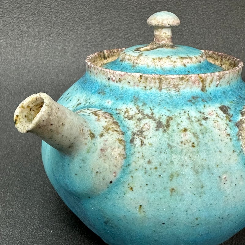 山田想 So Yamada 青 急須 木箱入 ST0667 | TOKONAME ISO 山田想 So Yamada 青 急須 木箱入 ST0667 | TOKONAME ISO