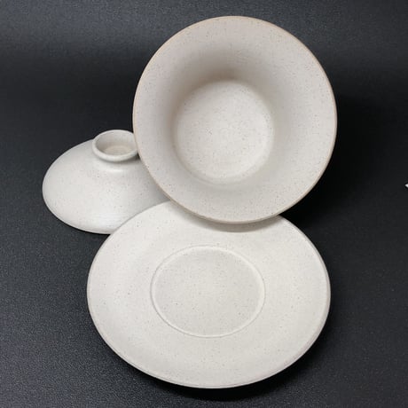 甚秋  伊藤成二  Jinshu  Seiji Ito  白 蓋碗  L　ST0447