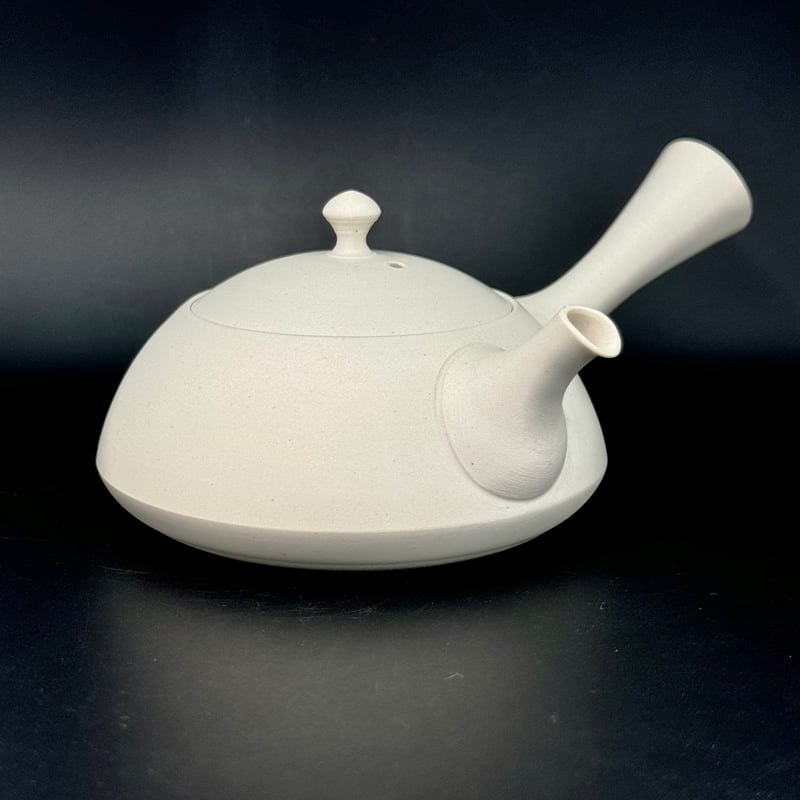 藤田德太 Tokuta Fujita 白急須 ST0852 | TOKONAME ISOBE