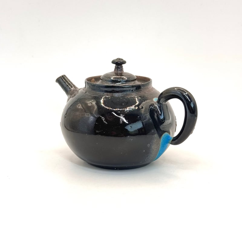 山田想 So Yamada 常滑 後手急須 木箱入 ST0860 | TOKONAME