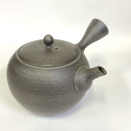 水野博司 Hiroshi Mizuno 焼き締め 象嵌 丸型 急須　ST0089
