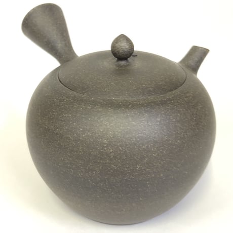 水野博司 Hiroshi Mizuno 焼き締め 丸型 急須　ST0088