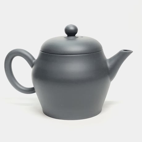 伊藤雅風 Gafu Ito 黒マット 印籠蓋 後手急須　ST0164