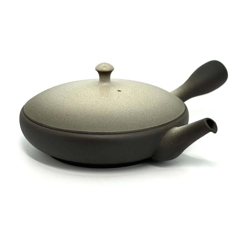 前川 前川淳蔵 Junzo Maekawa 白ぼかし 極平急須 ST0730 | TOKONAME