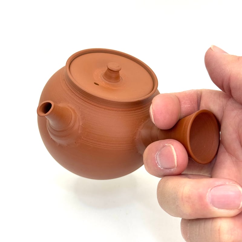 山田勇太朗 Yutaro Yamada 朱泥 急須 ST0956 | TOKONAME IS