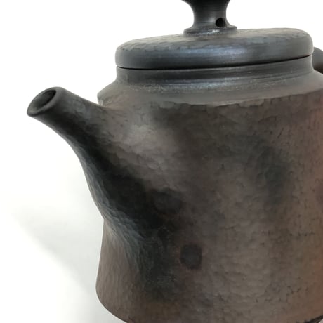 村田益規Yoshiki Murata  火窯変 印籠蓋 後手急須　ST0322