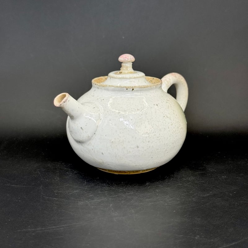 山田想 So Yamada 白 後手急須 木箱入 ST0861 | TOKONAME I