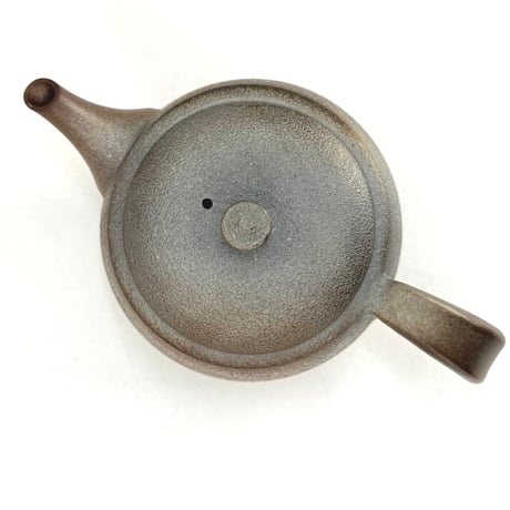 千葉光広 Mitsuhiro Chiba 窯変 鉄化粧 後手急須　ST1068