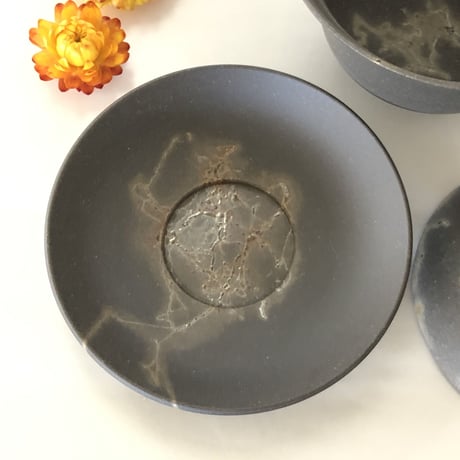 伊藤雅風 Gafu Ito 藻掛け 蓋碗 L 皿付　ST0010