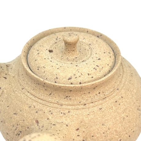 北條 Hokujo 白泥南蛮 茶注 木箱付　ST0943