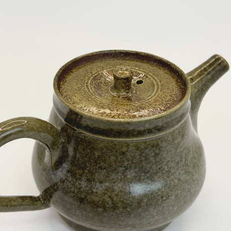 小北條 Kohokujo 灰釉 急須 　ST0849